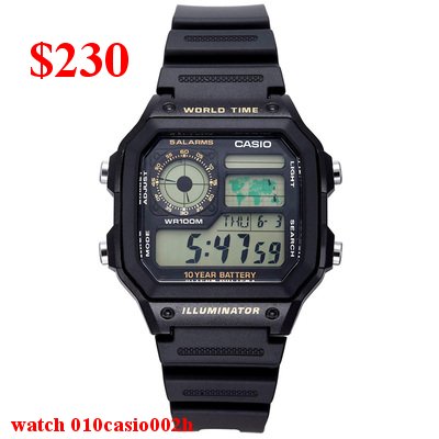 13 watch casio 002h